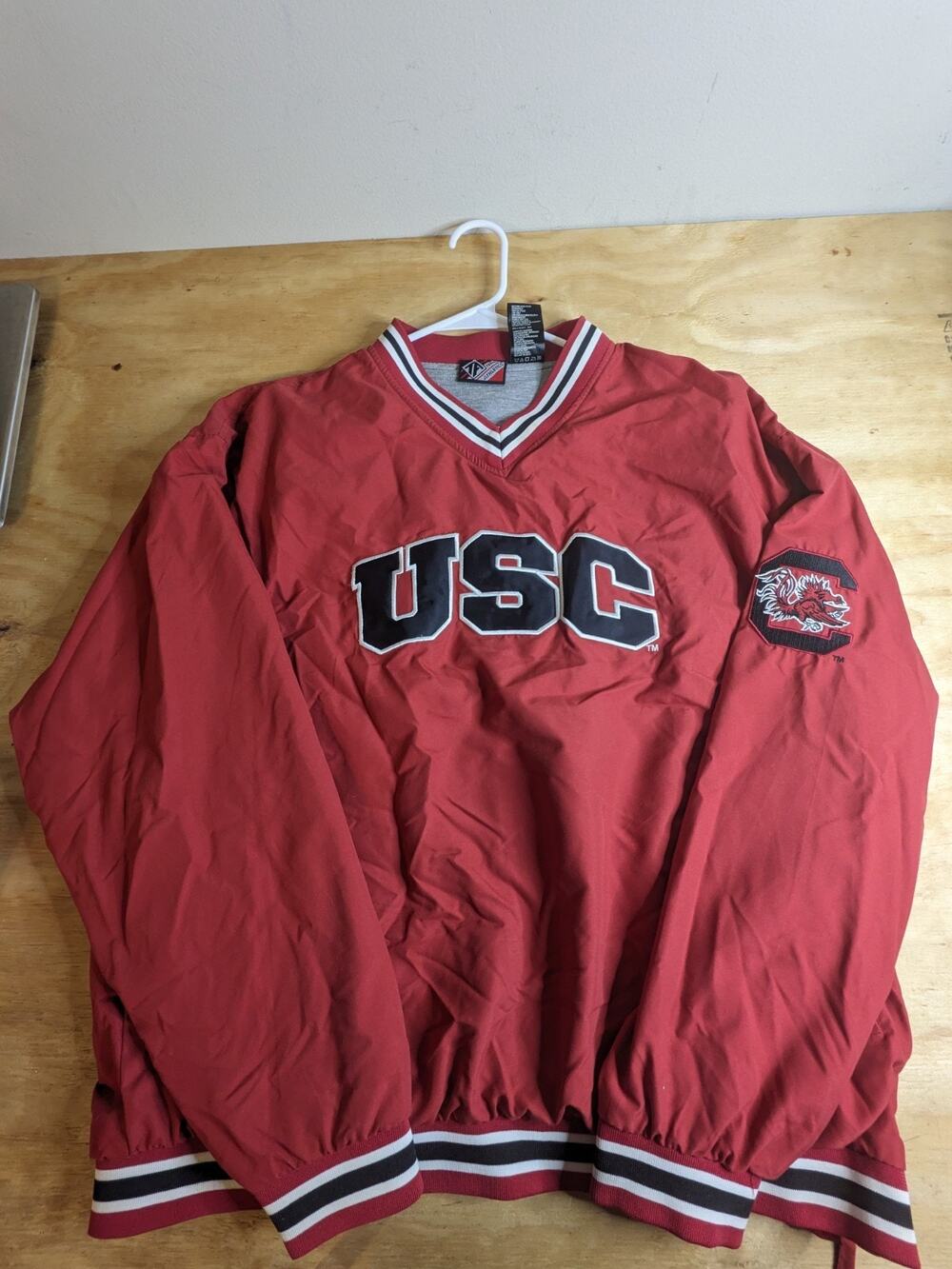 Team Athletics Sweatshirt Size Large USC University South Carolina Gamecocks